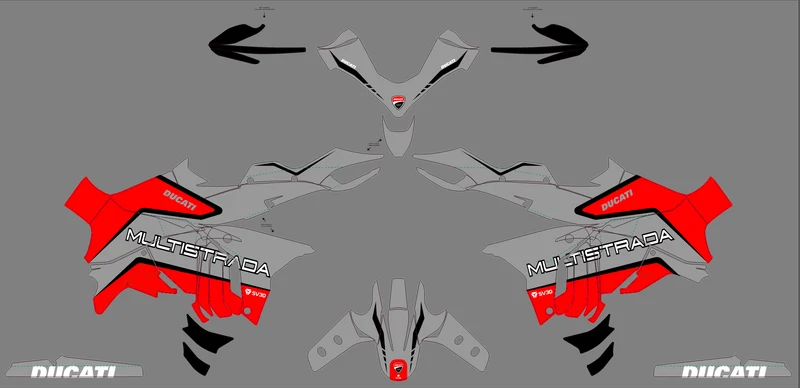 Kit Déco Ducati MULTISTRADA V4 2021-2024 - STRADAWAY