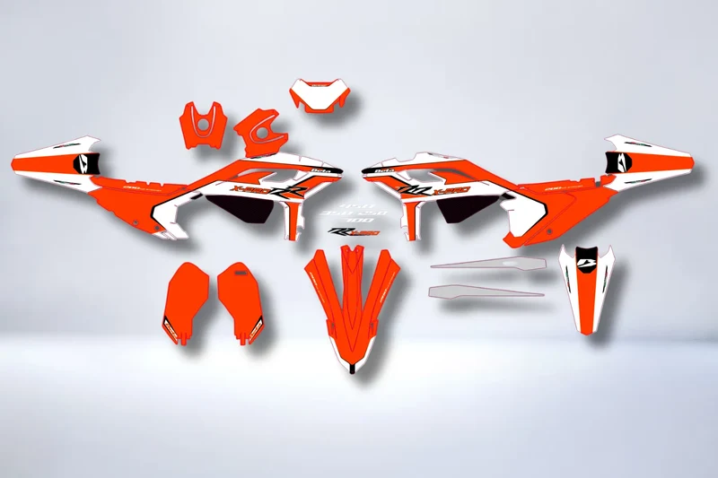 Kit Déco Beta RR X-PRO 2025 - ORANGE