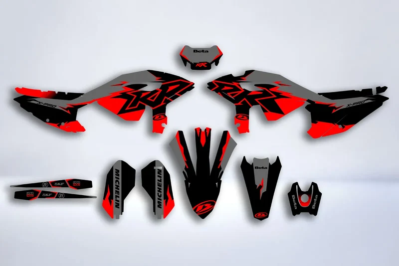 Kit Déco Beta RR X-PRO 2025 - RED