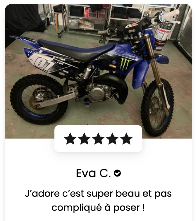 Kit Déco Yamaha YZ 85 2015-2021 - MONSTER #3