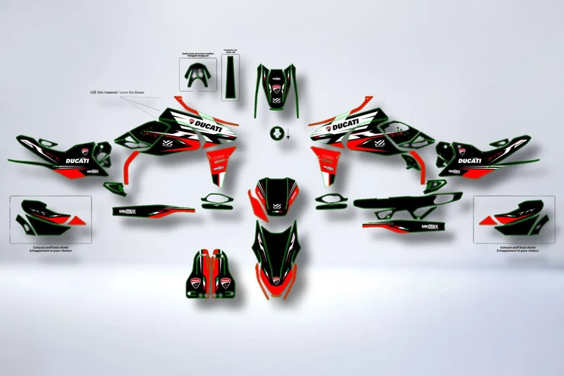 Kit Déco Ducati Hypermotard 698 Mono - MOTARDI