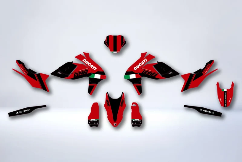 Kit Déco Ducati Hypermotard 698 Mono - BLACKROSSO