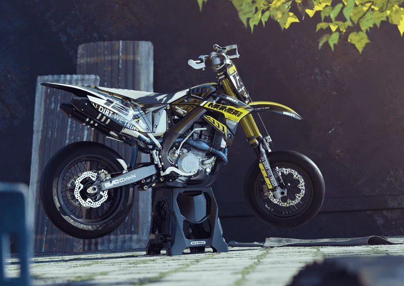 Kit Déco TM Racing SMX 450 2015-2021 - YELLOW