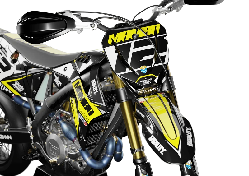 Kit Déco TM Racing SMX 450 2015-2021 - YELLOW