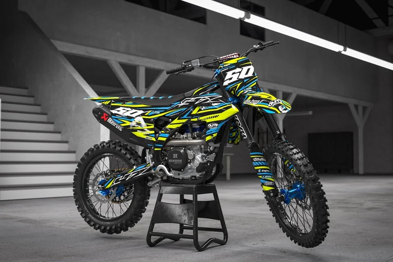 Kit Déco Yamaha YZF 250 2024-2025 & YZF 450 2023-2025 - ANGULAR