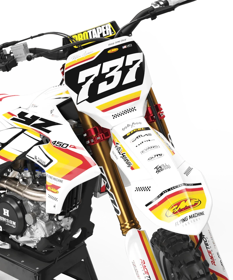 Kit Déco Yamaha YZF 250 2024-2025 & YZF 450 2023-2025 - SUNSET
