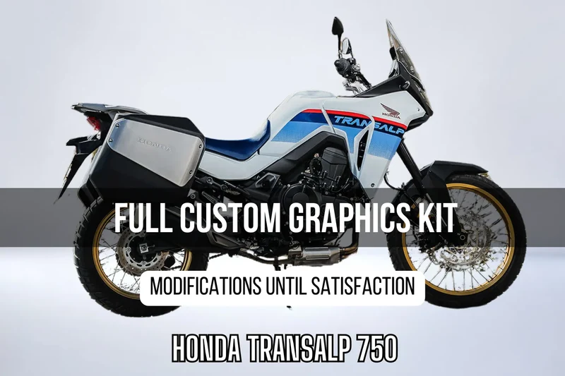 Kit Déco HONDA TRANSALP 750 100% personnalisé