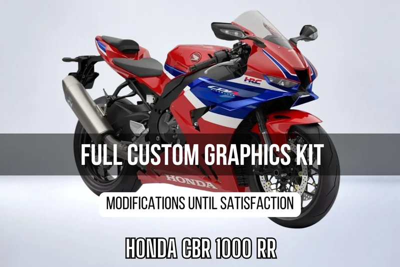Kit Déco HONDA CBR 1000 RR 100% personnalisé