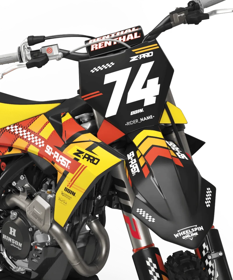 Kit Déco KTM adaptable à tous les modèles - NUANCE