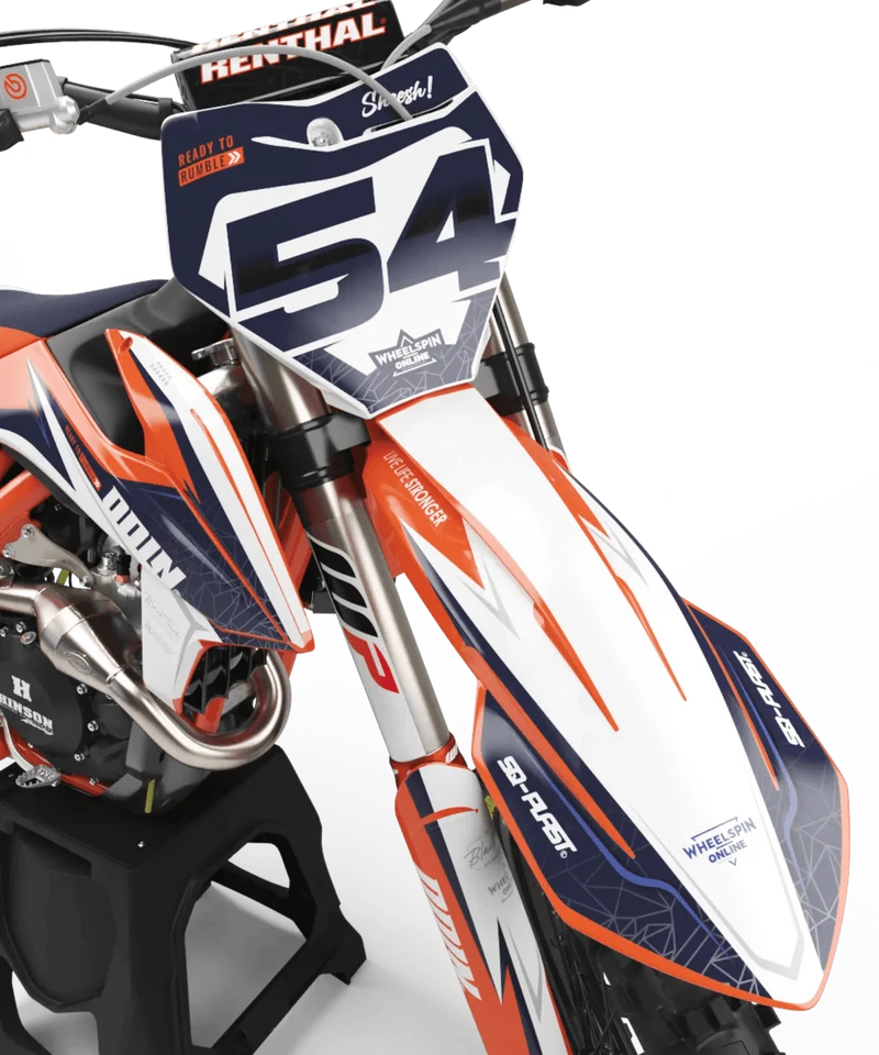Kit Déco KTM adaptable à tous les modèles - ASPHALTE
