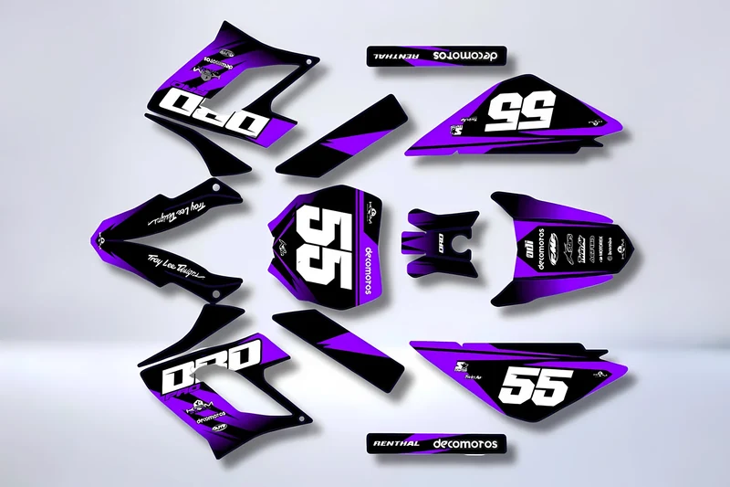 Kit Déco DERBI DRD RACING 2004-2009 - VIOLET