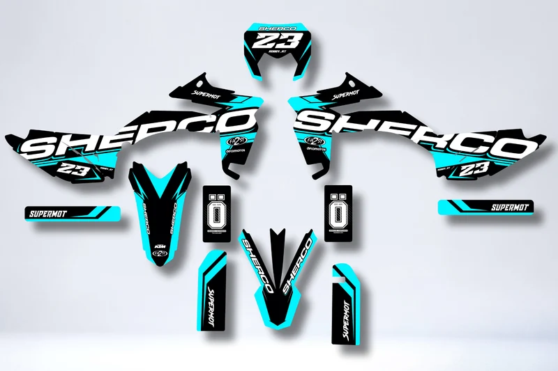 Kit Déco Sherco SE-R / SM-R 50cc 2013-2026 - RUDE