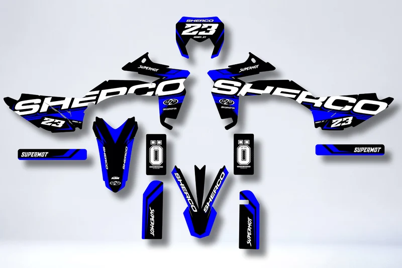 Kit Déco Sherco SE-R / SM-R 50cc 2013-2026 - RUDE