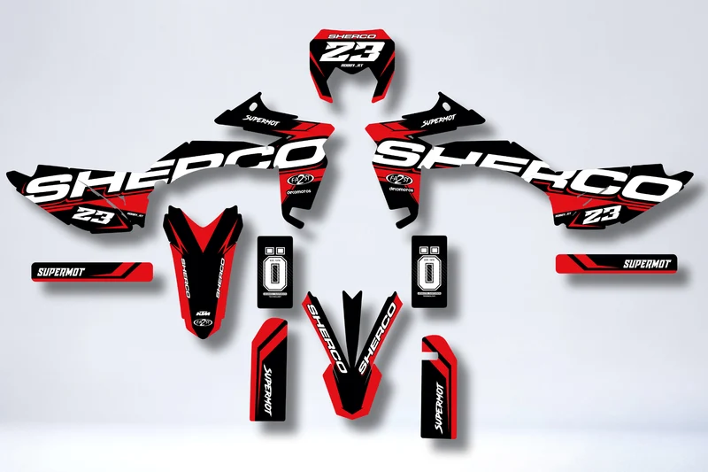 Kit Déco Sherco SE-R / SM-R 50cc 2013-2026 - RUDE