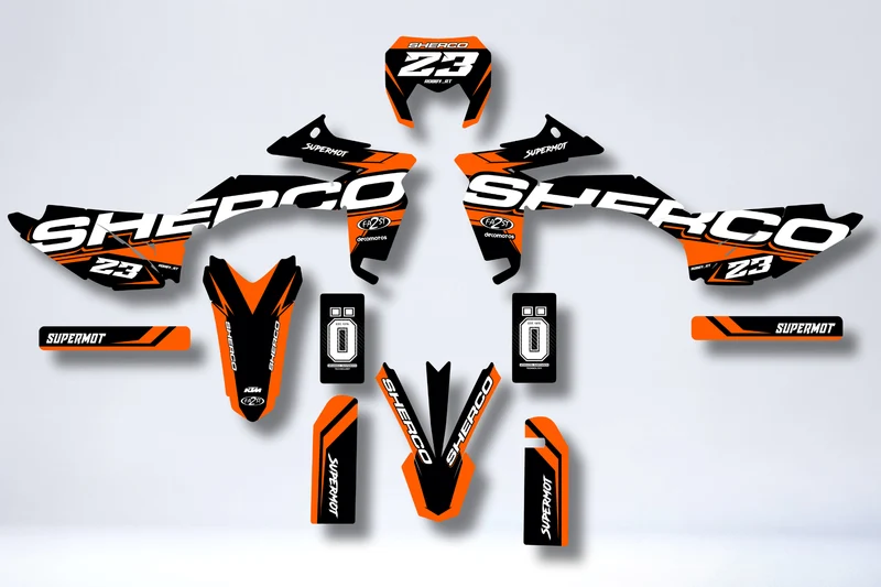 Kit Déco Sherco SE-R / SM-R 50cc 2013-2026 - RUDE