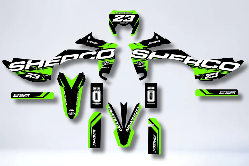 Kit Déco Sherco SE-R / SM-R 50cc 2013-2026 - RUDE