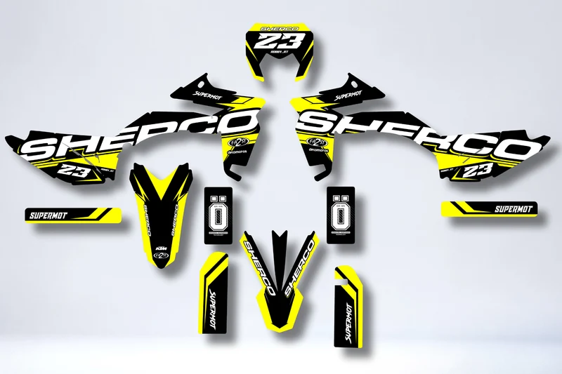 Kit Déco Sherco SE-R / SM-R 50cc 2013-2026 - RUDE