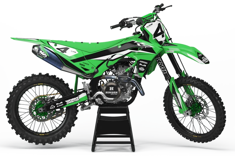 Kit Déco KAWASAKI KXF 250 2025 & KXF 450 2024-2025 - Greenvibe