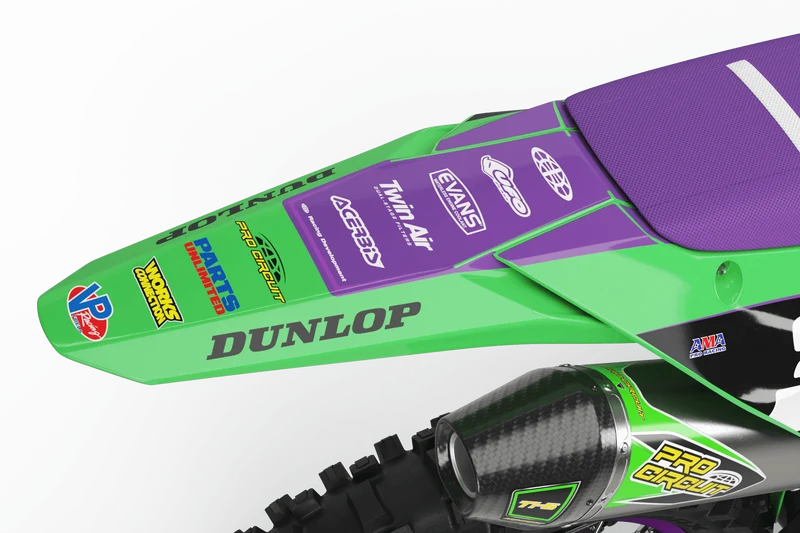 Kit Déco KAWASAKI KXF 250 2025 & KXF 450 2024-2025 - Dyno