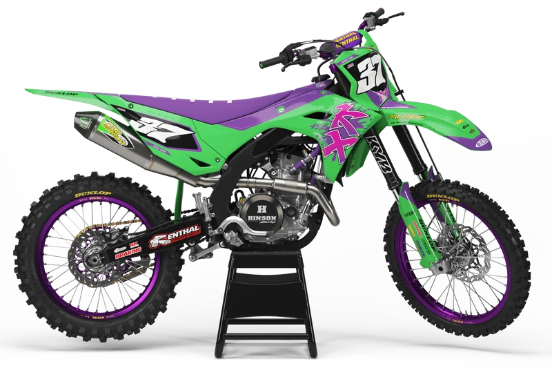 Kit Déco KAWASAKI KXF 250 2025 & KXF 450 2024-2025 - Dyno