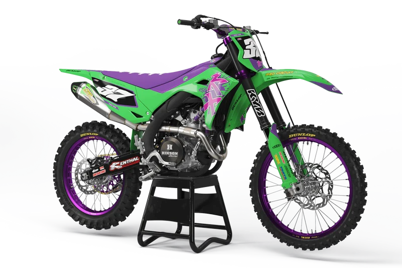 Kit Déco KAWASAKI KXF 250 2025 & KXF 450 2024-2025 - Dyno
