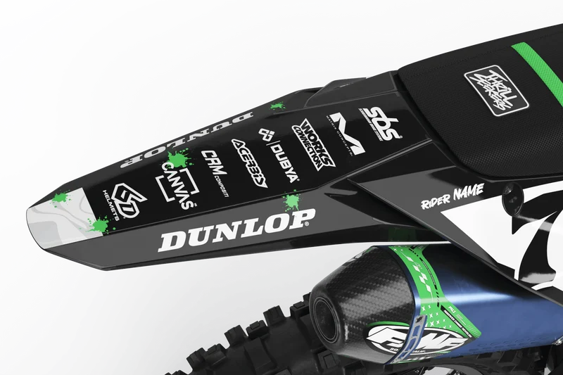 Kit Déco KAWASAKI KXF 250 2025 & KXF 450 2024-2025 - SpottedGreen