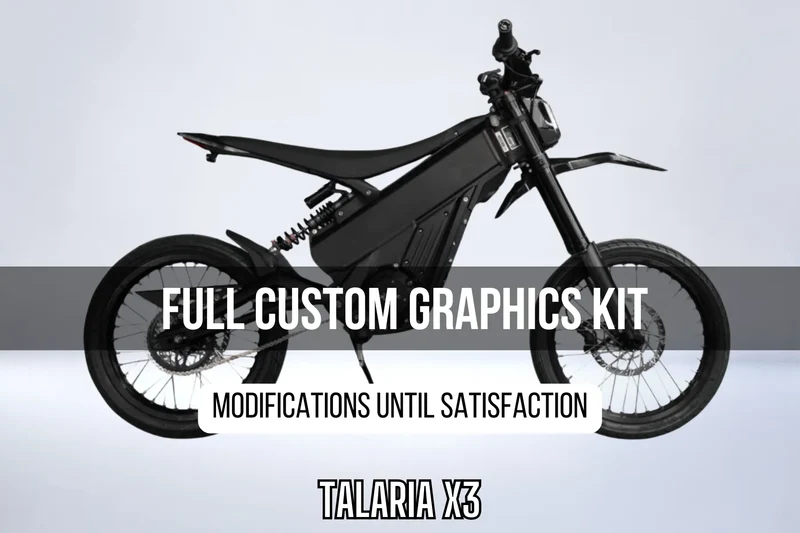 Kit Déco TALARIA X3 100% personnalisé