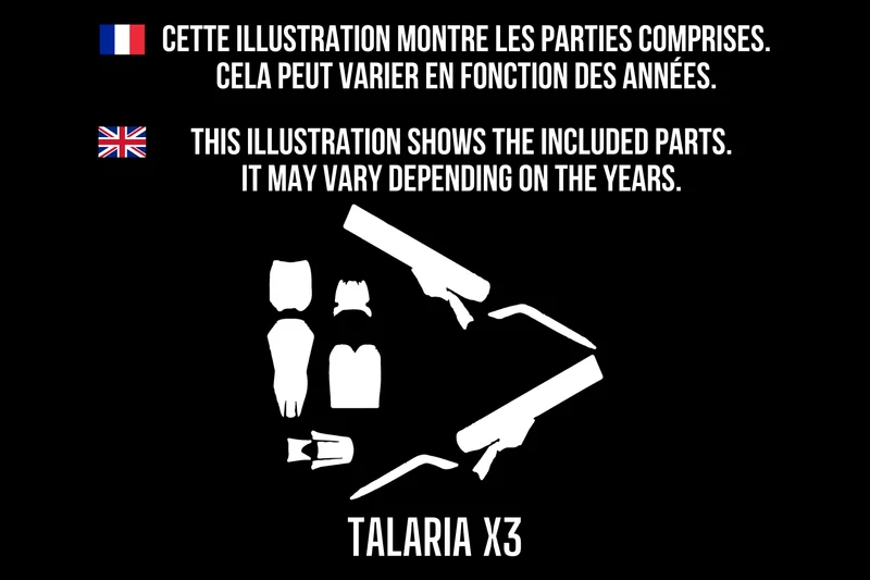 Kit Déco TALARIA X3 100% personnalisé