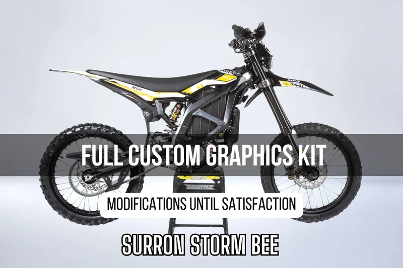 Kit Déco SUR-RON STORM BEE 100% personnalisé
