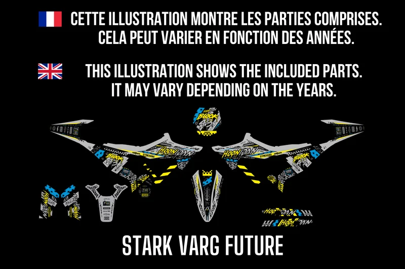 Kit Déco STARK VARG FUTURE 100% personnalisé