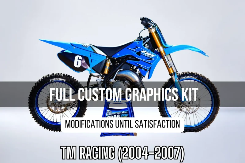 Kit Déco TM Racing (2004-2007) 100% personnalisé