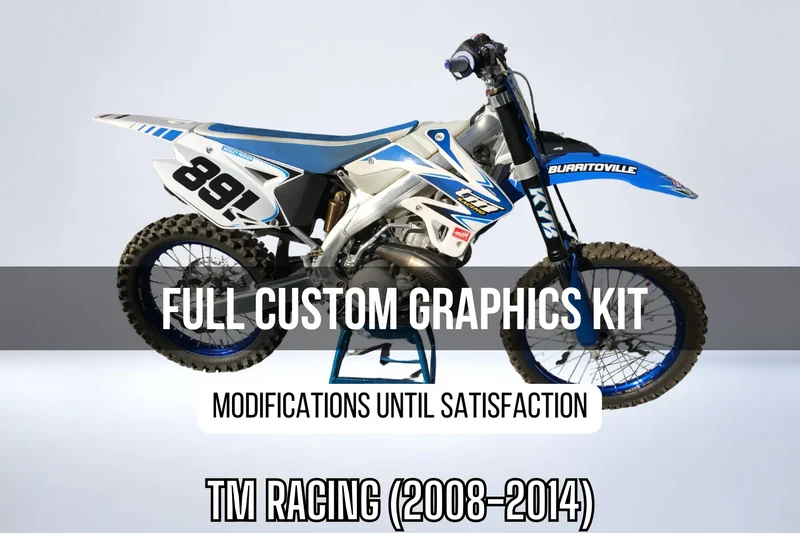 Kit Déco TM Racing (2008-2014) 100% personnalisé