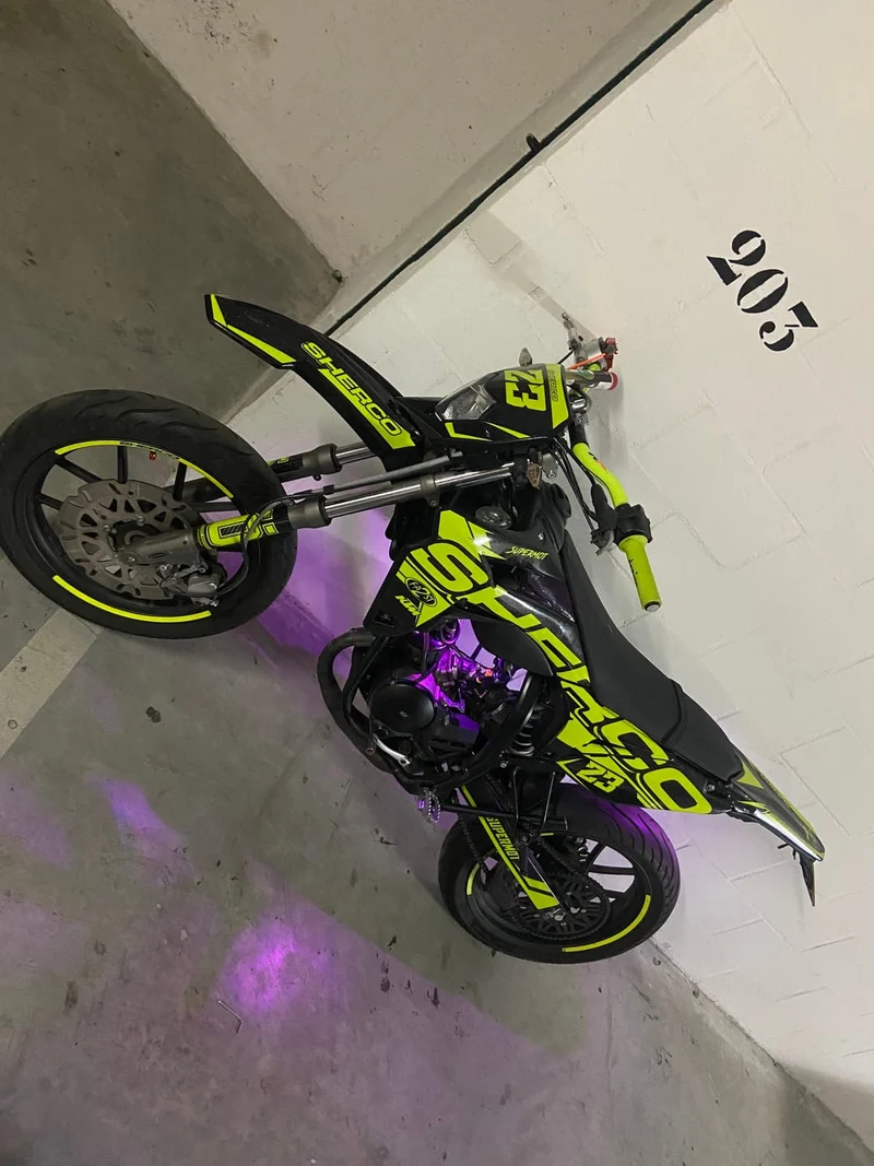 Kit Déco Sherco SE-R SM-R 50cc 2013-2026 (Holographique et fluo en option) - SUNSTRIKE