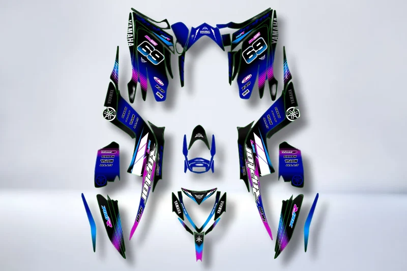 Kit Déco Yamaha 700 Raptor 2013-2025 - GALAXY DRIFT