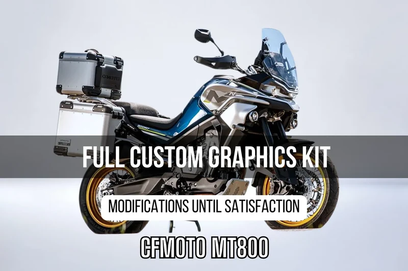 Kit Déco CFMOTO MT800 100% personnalisé
