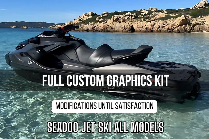 Kit Déco SEADOO JET SKI (tous les modèles) 100% personnalisé