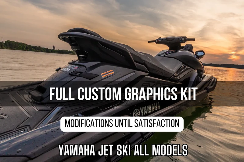 Kit Déco YAMAHA JET SKI (tous les modèles) 100% personnalisé