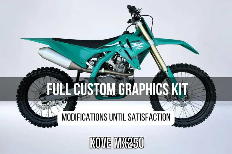Kit Déco KOVE MX250 100% personnalisé