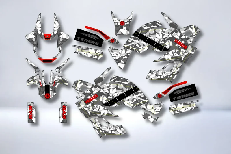 Kit Déco Yamaha XT 660Z Tenere - TRIANGLE