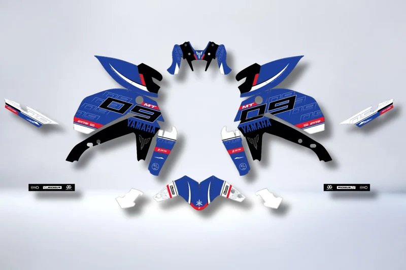 Kit Déco Yamaha MT 125 / MT 03 / MT 07 / MT 09 / MT 10 Semi-Personnalisé - RACE