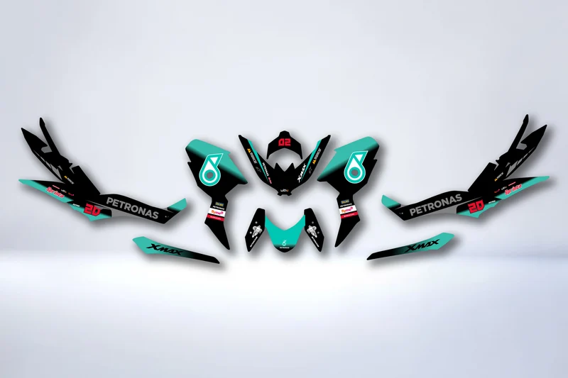 Kit Déco Yamaha TMAX 500 530 560 2012-2026 - PETRONAS