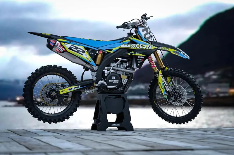 Kit Déco SUZUKI RM-Z 450 2018-2025 & RM-Z 250 2019-2025 - RAFALE