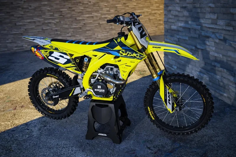 Pulsation - Kit Déco SUZUKI RM/RMZ Semi-Personnalisé