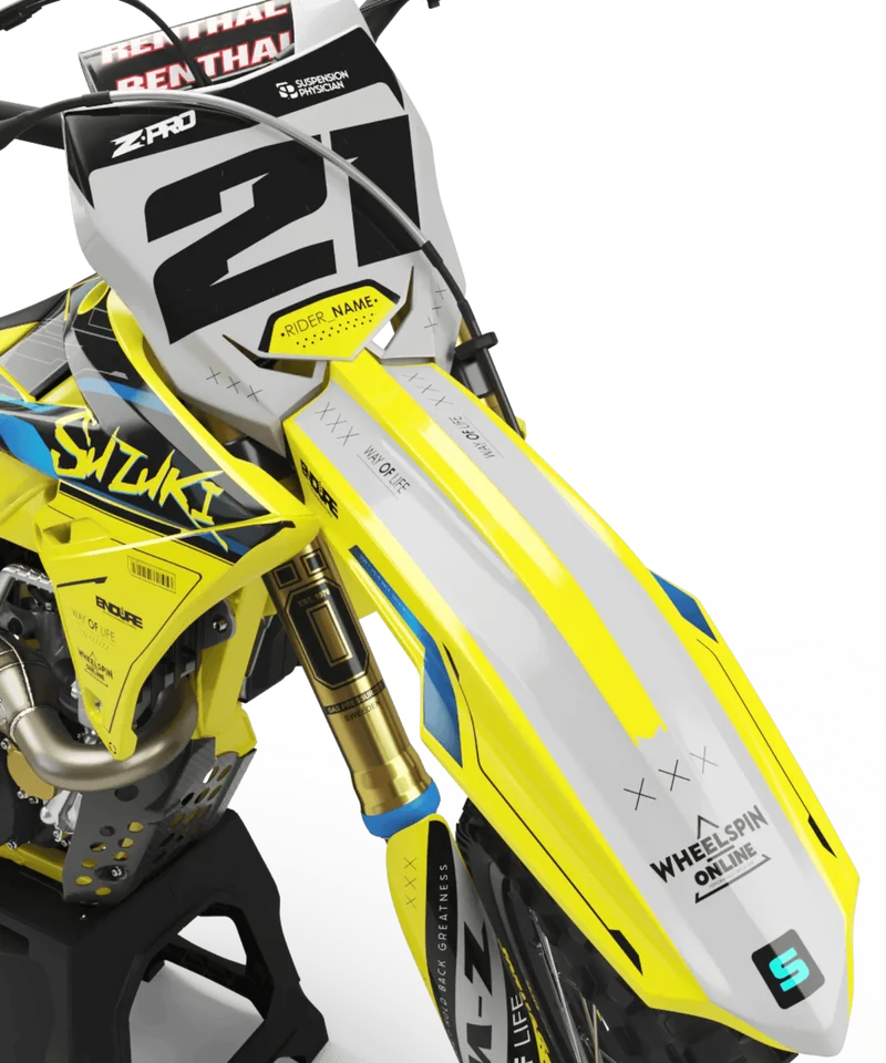 Pulsation - Kit Déco SUZUKI RM/RMZ Semi-Personnalisé