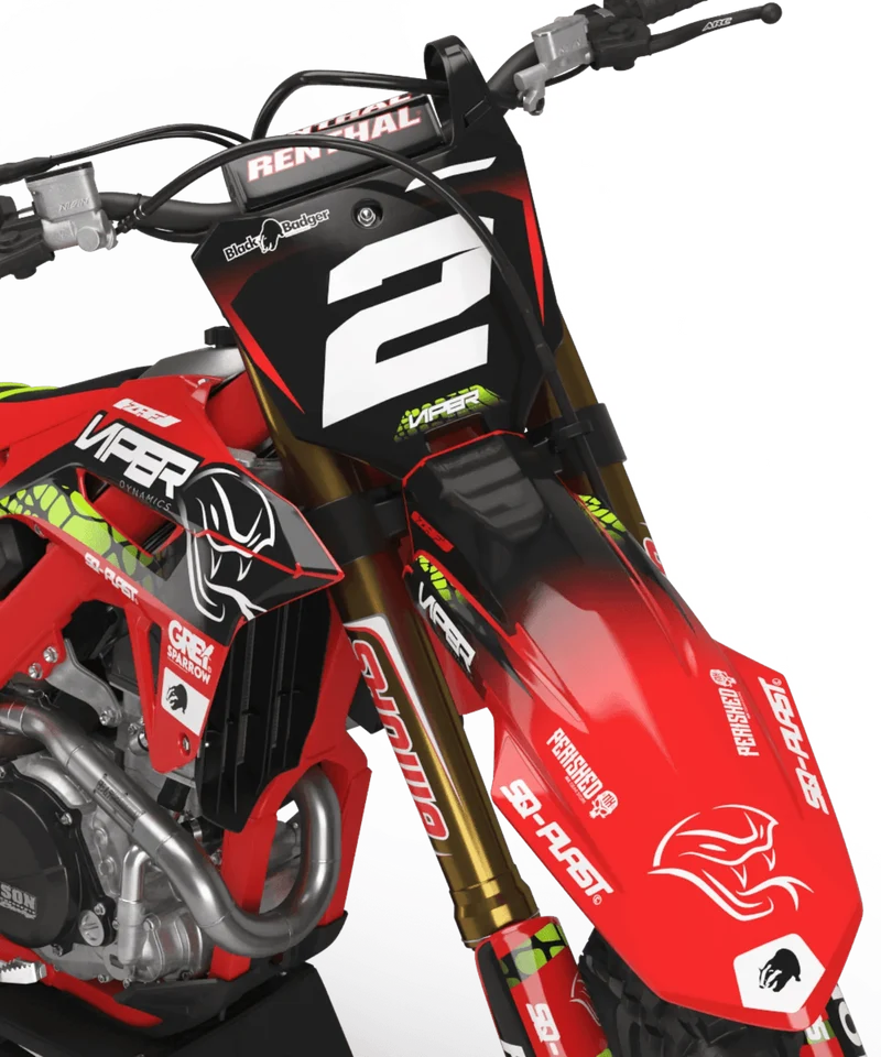 Kit Déco HONDA CRF 250 2022-2024 & CRF 450 2021-2024 - Monarque