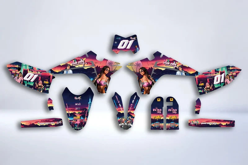 Kit Déco Fantic 50/125 XM / XE 2017-2022 - VICE CITY