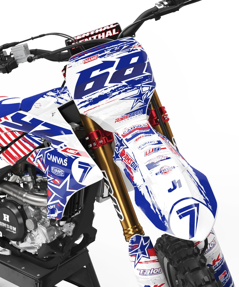 Kit Déco Yamaha YZF 250 2024-2025 & YZF 450 2023-2025 - PATRIOT