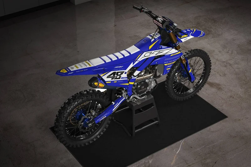 Kit Déco Yamaha YZF 250 2024-2025 & YZF 450 2023-2025 - FACTORY YELLOW