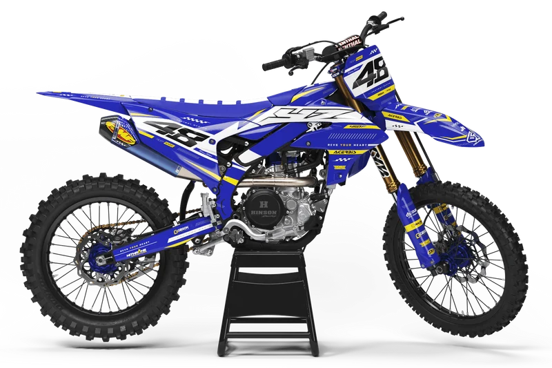 Kit Déco Yamaha YZF 250 2024-2025 & YZF 450 2023-2025 - FACTORY YELLOW