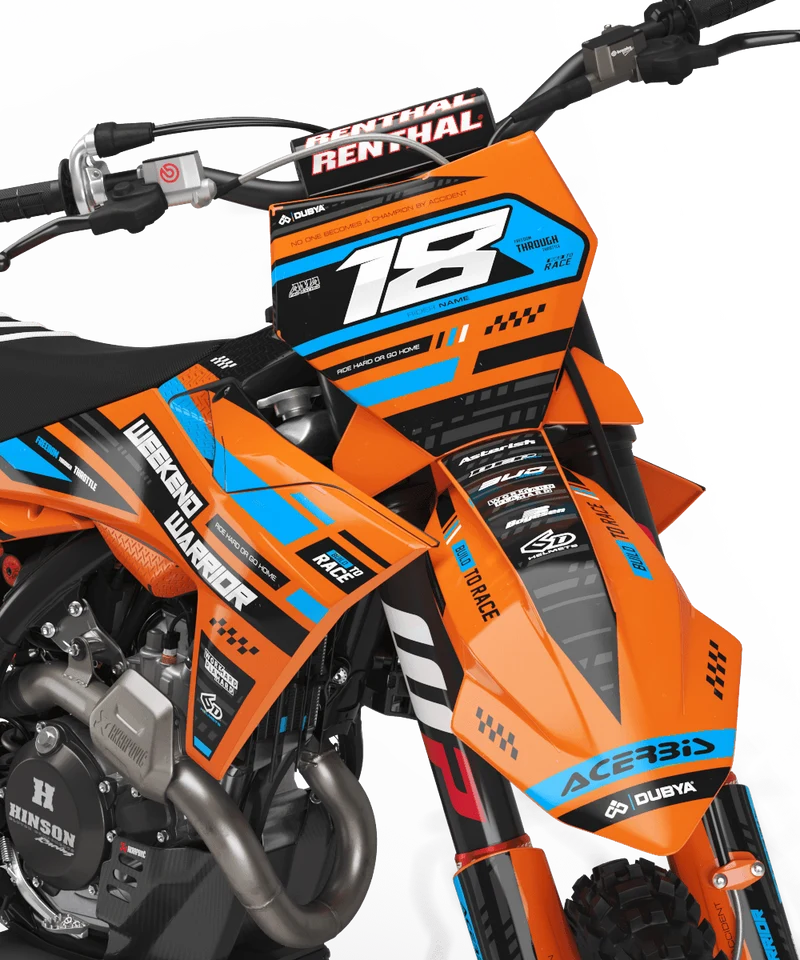 Kit Déco KTM EXC EXC-F SX SX-F 2023-2025 - Weekend Warrior